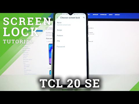 How to Change Lock Method in TCL 20 SE – Screen Lock Protection