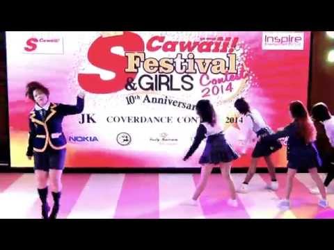 140505 Hylobates cover f(x) - Intro + Rum Pum Pum Pum @S Cawaii! JK Cover Dance 2014 (Audition)