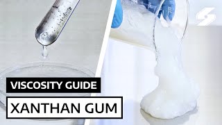 Viscosity of Xanthan Gum at various concentrations