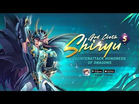 Gacha God Cloth Dragon Shiryu 50×!!! Saint Seiya Awakening