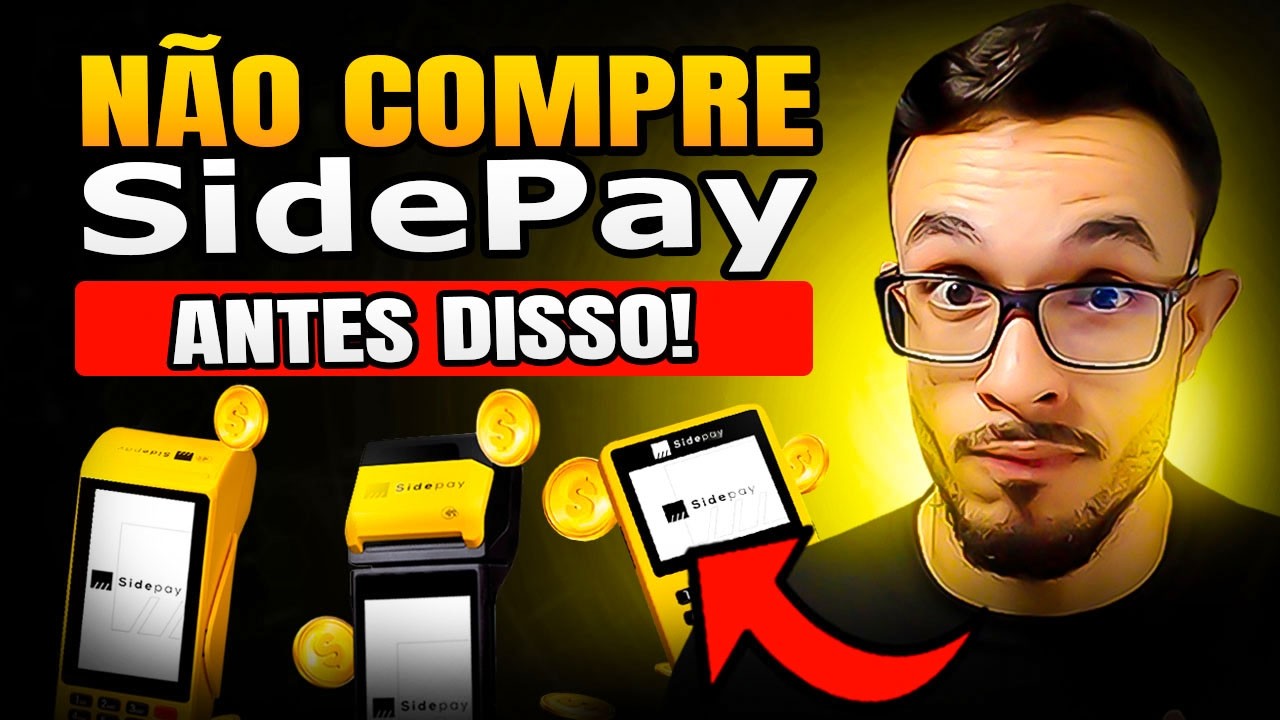 Maquininha SidePay é BOA mesmo? veja se as TAXAS valem a pena em 2024
