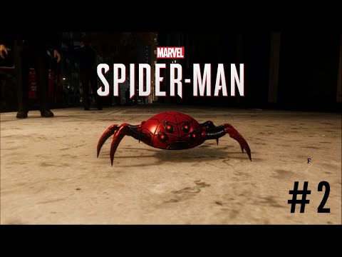SPIDER-MAN PS4 THE HEIST DLC Walkthrough Gameplay Part 2 - SPIDER-BOT!! (Marvel's Spider-Man)