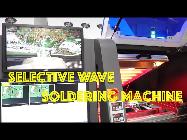 I.C.T on-line and off-line Selective Wave Soldering Machine