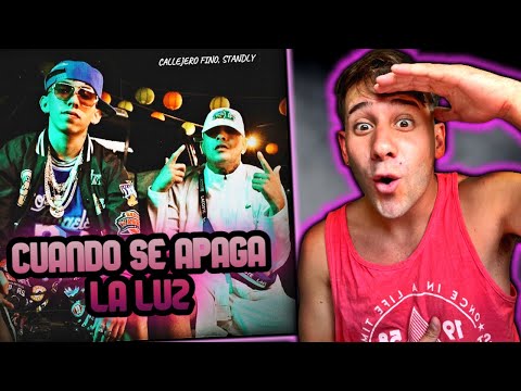 ZUKWAAN REACCIONA a CALLEJERO FINO, STANDLY - ✨ CUANDO SE APAGA LA LUZ ✨