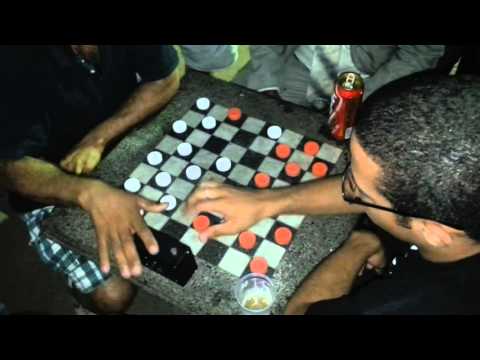 Checkers game - Vinícius (Brazilian Champion) x Waldir - Game 1