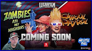 Zombies Ate My Neighbors & Ghoul Patrol Is Getting Re-Released On Switch! Let's Try Ghoul Patrol!