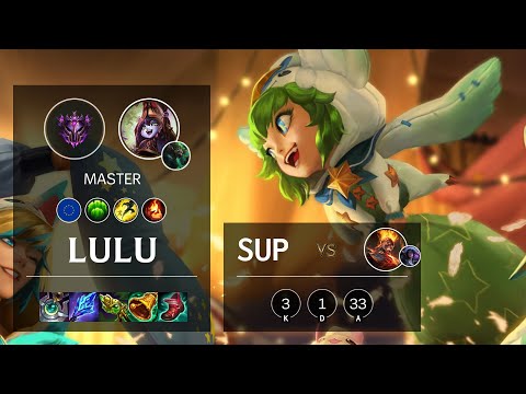 Lulu Support vs Brand - EUW Master Patch 11.24b