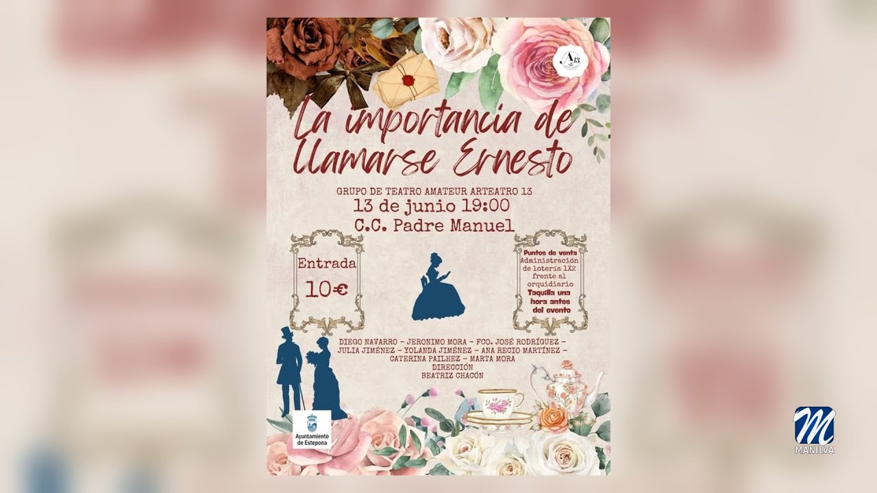 La obra “La importancia de llamarse Ernesto” será interpretada en Estepona