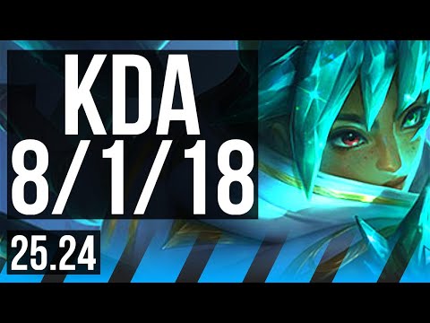 TALIYAH vs ZED (MID) | 8/1/18 | EUW Challenger | 25.24