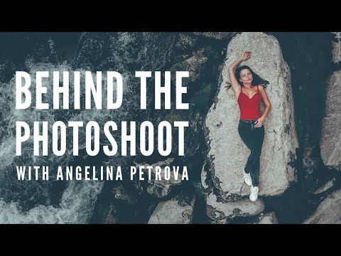 Angelina Petrova photoshoot - Street Style in Natural light -  Basel