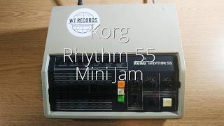 Video thumbnail for Korg Rhythm 55  Analog Vintage Drum Machine Demo (KR-55 ) by Sound Provider / Leonard de Leonard