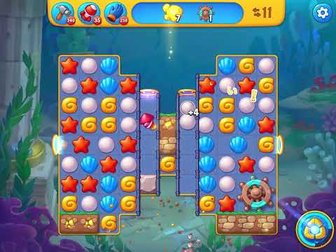 Fishdom level 5446 no boosters フィッシュダム ノーマル [Friend's]