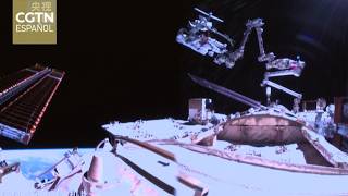 La tripulación de la Shenzhou-21 concluye su tercera caminata espacial