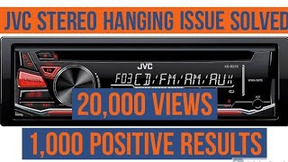 JVC Car Stereo Not Working | Hanged and Solved with Hack | #JvcCarAudio #JVC #CarAudio #DIY
