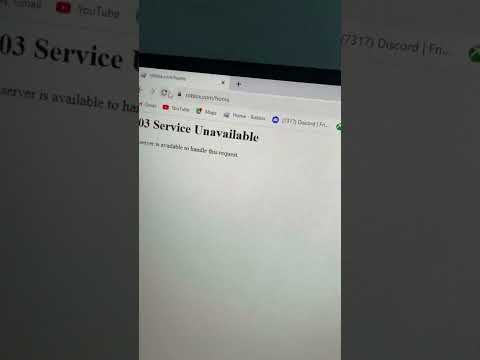 Roblox 503 Service Unavailable