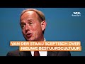 Kees van der Staaij (SGP): 'We hebben te hoge verwachtingen van de nieuwe bestuurscultuur'