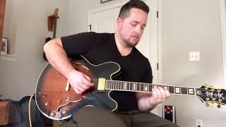 Video thumbnail for 1986 “Epiphone by Gibson” Sheraton DEMO and Review by Jerry’s Guitar Shop
