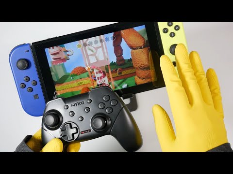 Unboxing Nyko Mini Wireless Controller For Nintendo Switch + Gameplay