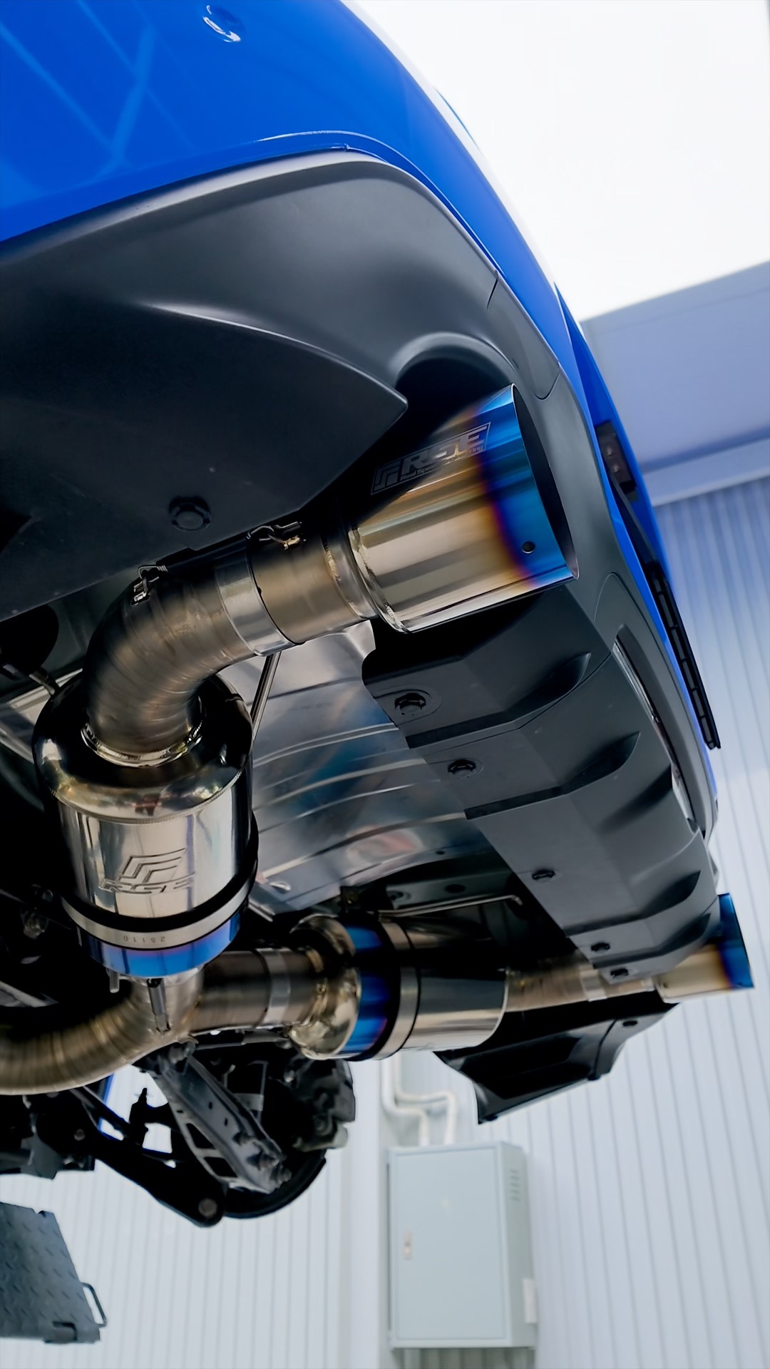 ท่อไอเสีย RSE ไทเทเนียม GR86 + ล้อ RAYS 57CR | G-FORCE