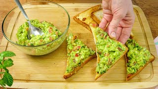You have never eaten such a delicious avocado! Starter recipe in 10 minutes! breakfast