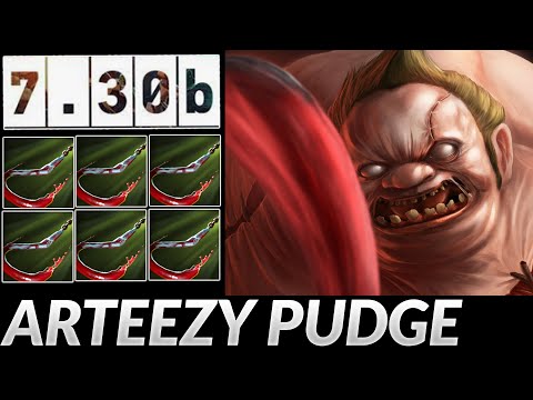 Arteezy pick Pudge and Hook his Teammate...