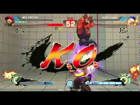 SSF4 AE: Infiltration (Akuma) vs Hsien Chang (Yun) - NCR 9 (Top 8)
