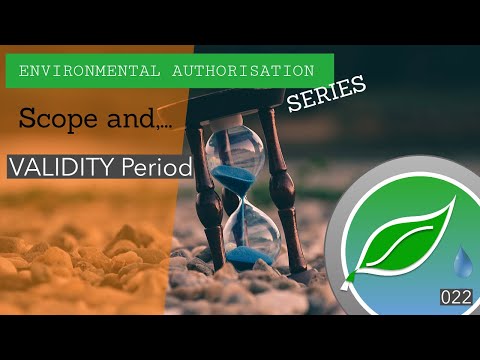EA Scope & Validity Period (Part 01) #ecolegesvideos