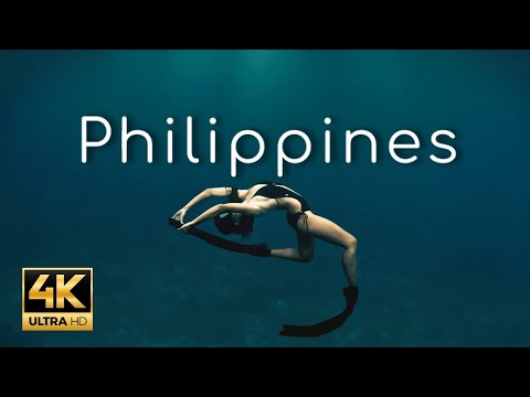 Philippines 4K 🇵🇭 | Relaxing music - Meditation music - Study music