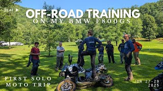 BMW GS Off-Road Training + First Solo Overnight Motorcycle Trip | High Country Motorcycle Camp