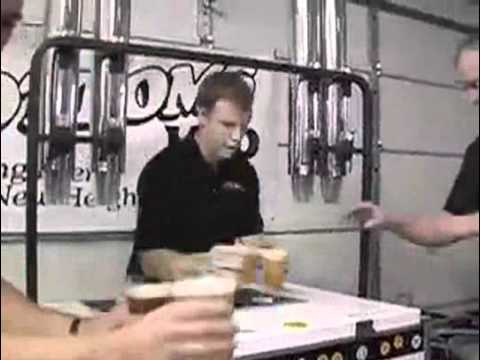 36 beers in one minute, Bottom's Up's first world record!