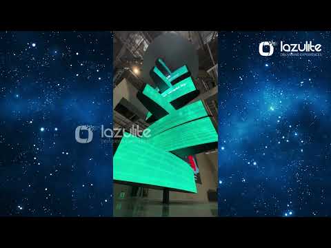 Rotating Kinetic DNA | DSEI event London | Kinetic products for Events