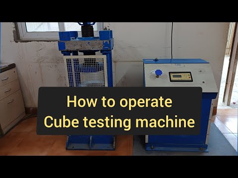 Cube Testing Machine