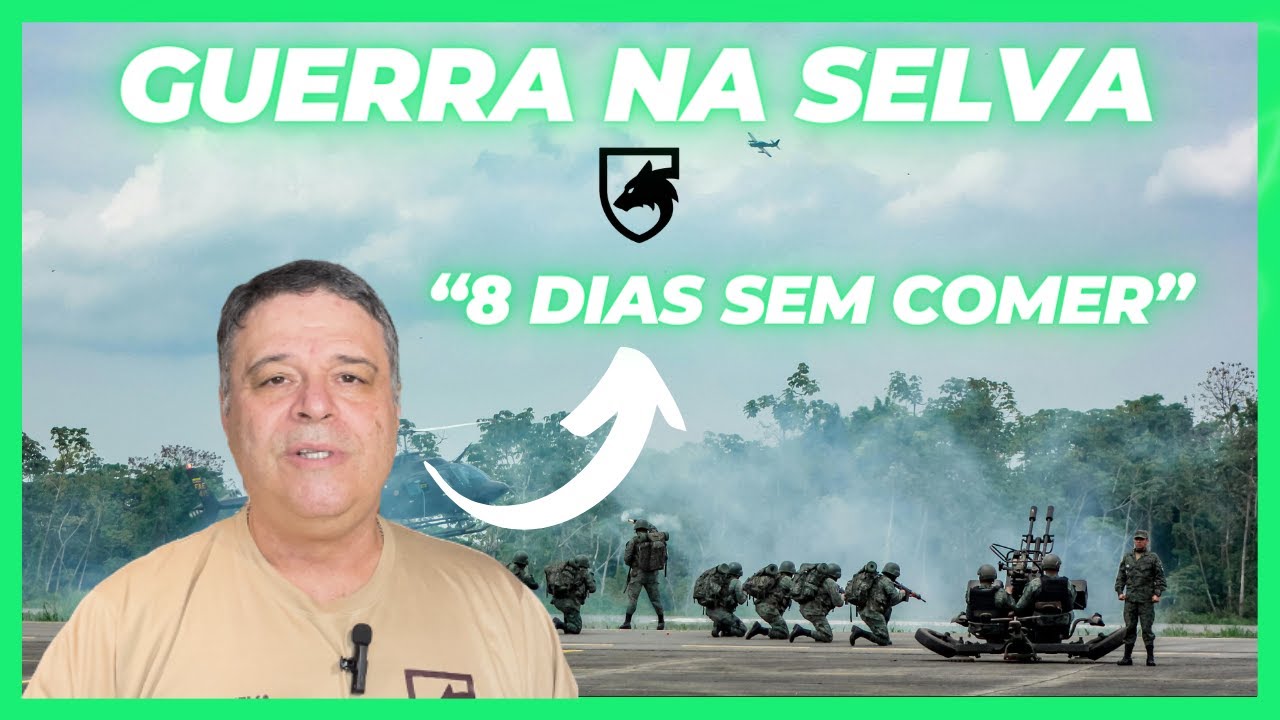 COMO FOI A SOBREVIVÊNCIA NO GUERRA NA SELVA