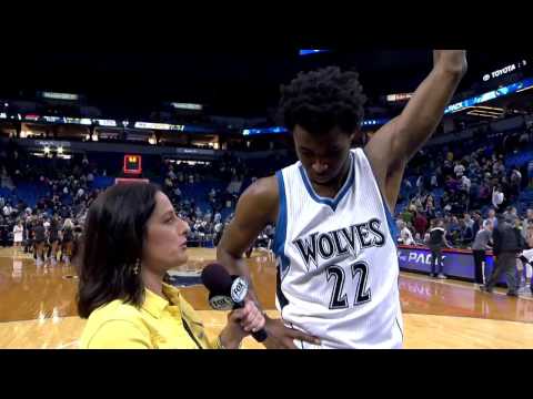 Andrew Wiggins Gets A Surprise After His Career High Performance