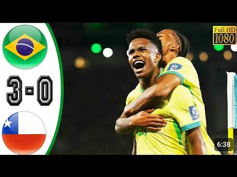 Brazil vs Chile 3-0 | Goals & Highlights CONMEBOL Qualifications| World Cup 2026