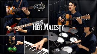 ビートルズ ｢Her Majesty｣ に楽器足してみた (The Beatles Cover)