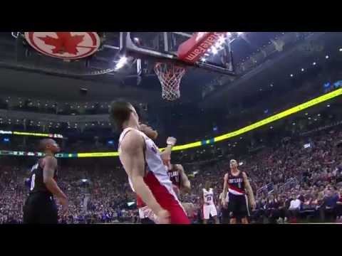 Raptors Highlights: Hansbrough's And-One - March 15, 2015