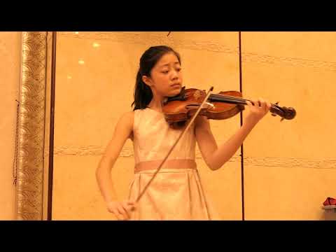 Hannah Tam - The sea,  hometown (谭允静 小提琴表演)