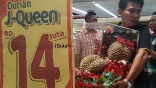 Viral Durian Dijual dengan Harga Rp14 Juta Per Buah, Pemilik Ungkap Kelebihannya
