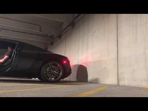 Audi R8 V8 Quicksilver Titanium Exhaust - Cold Start