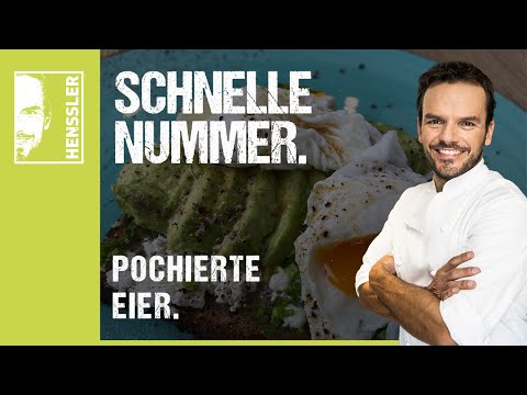 Quick poached egg recipe by Steffen Henssler