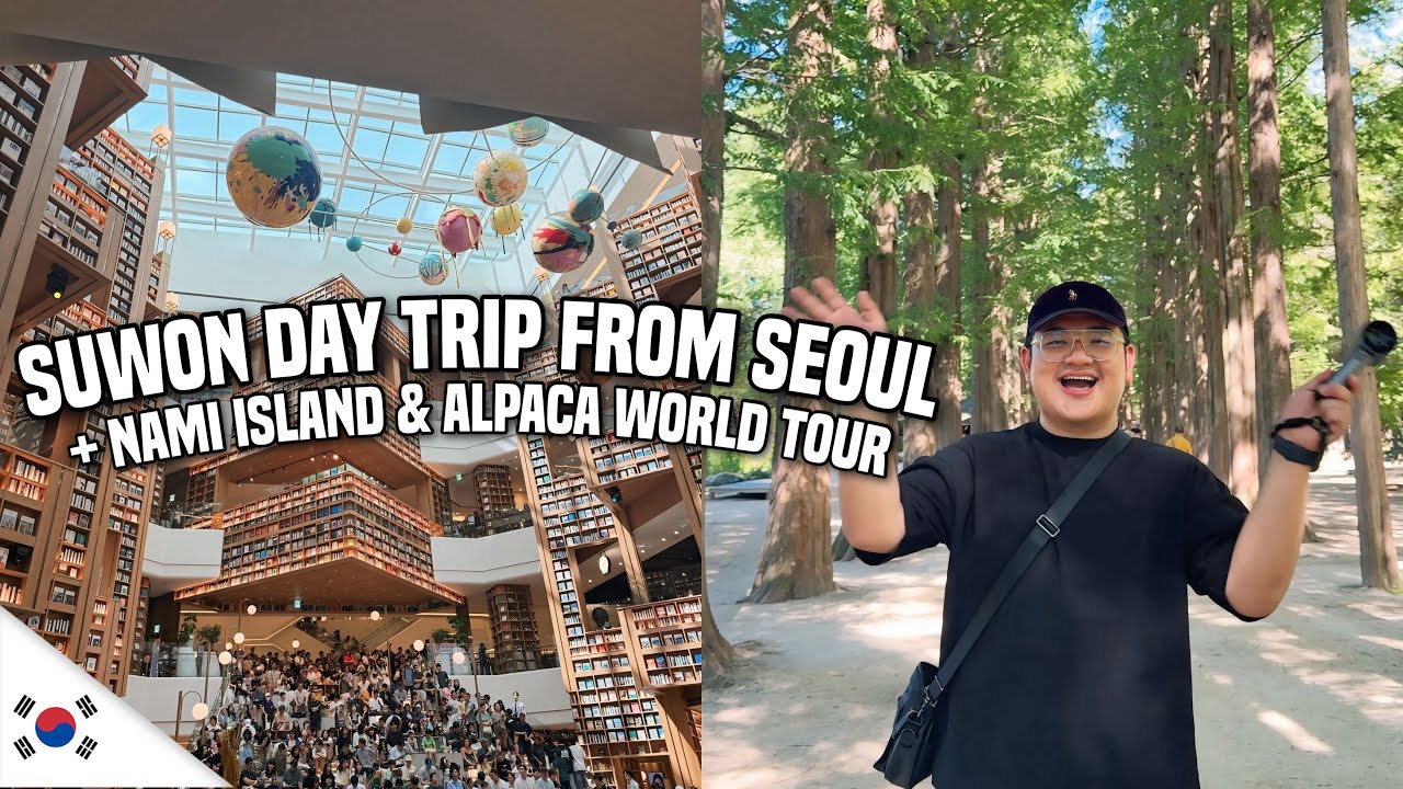 SUWON: SOUTH KOREA’S UNDERRATED CITY + NAMI ISLAND & ALPACA WORLD TOUR 🇰🇷 | Ivan de Guzman