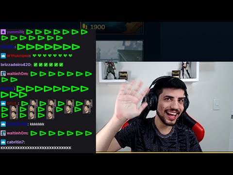 O Robô abriu live e o chat nao perdeu tempo kkkk