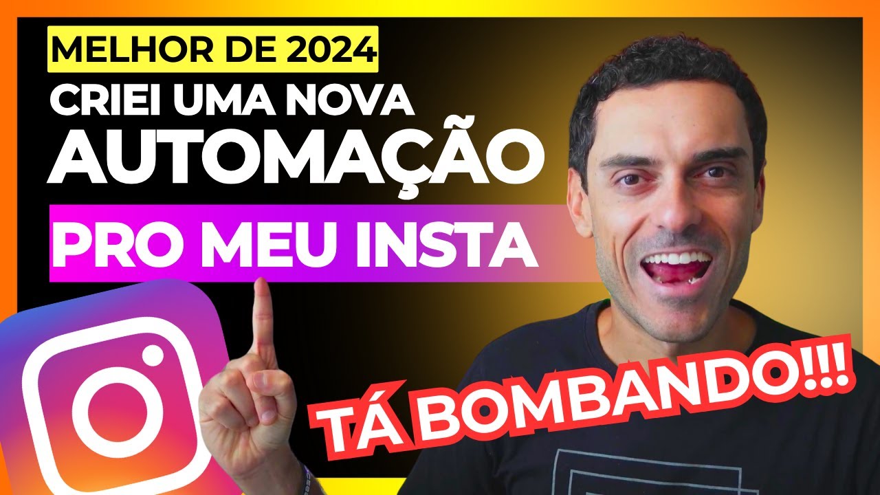 CRIEI UMA NOVA AUTOMAÇÃO PRO MEU INSTA (MELHOR QUE MANYCHAT) | TÁ BOMBANDO!