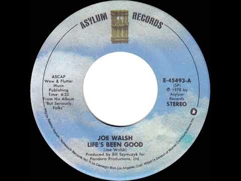 1978 HITS ARCHIVE: Life’s Been Good - Joe Walsh (stereo 45 single version)
