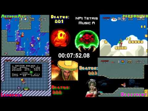 Super Mario World 96-exit race