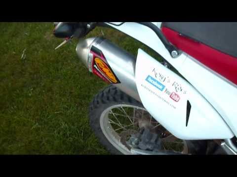 CRF250L FMF vs  Big Gun vs  Factory Sounds