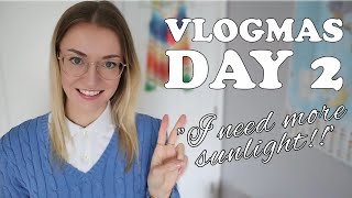 Making the most of the winter sun! | Vinted update | Vlogmas Day 2