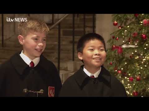 Winchester Cathedral Choir in ITV trailer for the Carol Service