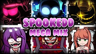 Cover art for SpookEDD (Mega Mix) || Eddsworld X DDTO X Indie Cross Crossover || FNF Online VS